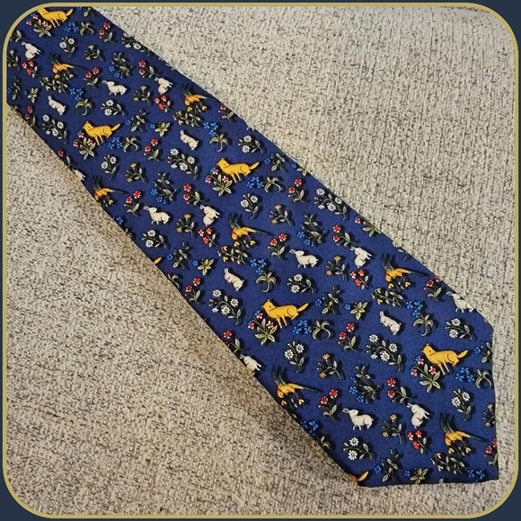 #Beaufort Tie Rack Men's 100% #Silk #Tie Made In #Italy - Picture 1 of 6